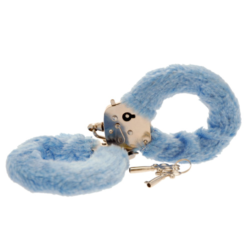 Toy Joy Furry Fun Cuffs Pale Blue Plush Toy Joy Furry Fun Cuffs Pale Blue Plush