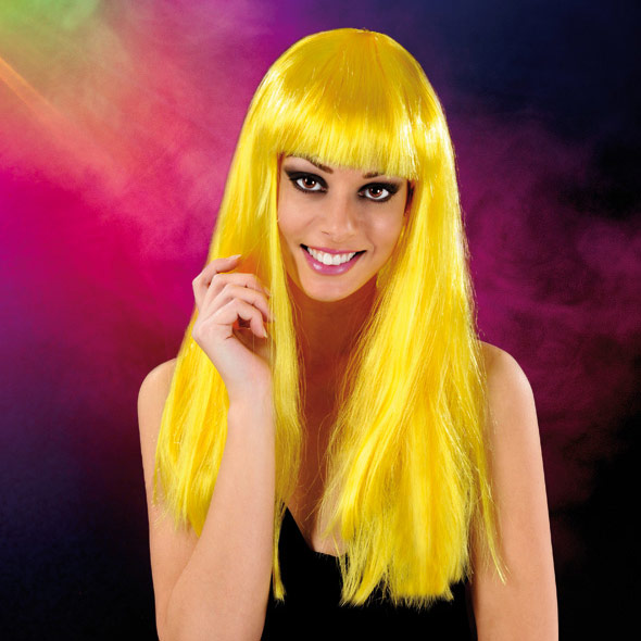 Cabaret Wig Yellow Long Cabaret Wig Yellow Long