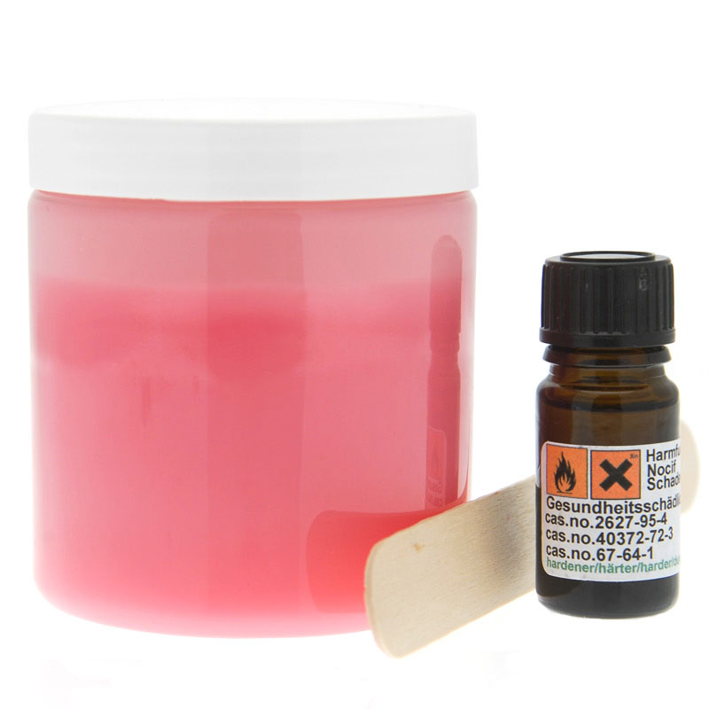 Cloneboy Extra Silicone Hardener and Spoon Pink Cloneboy Extra Silicone Hardener and Spoon Pink