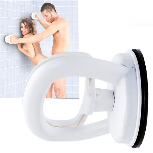 Sex In The Shower - Single Locking Suction Handle Sex In The Shower - Single Locking Suction Handle
