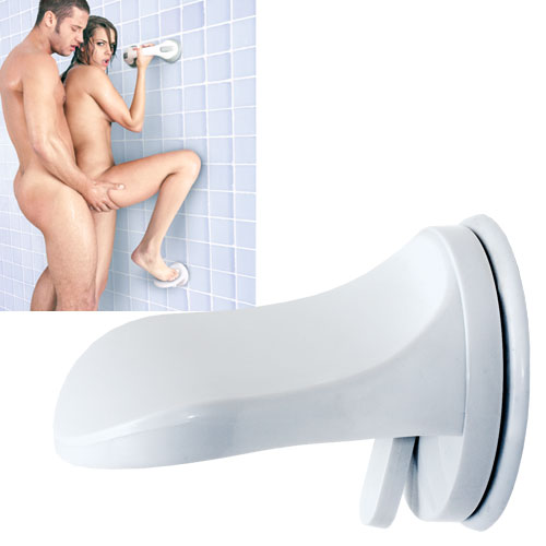 Sex In The Shower - Single Locking Suction Foot Rest Sex In The Shower - Single Locking Suction Foot Rest