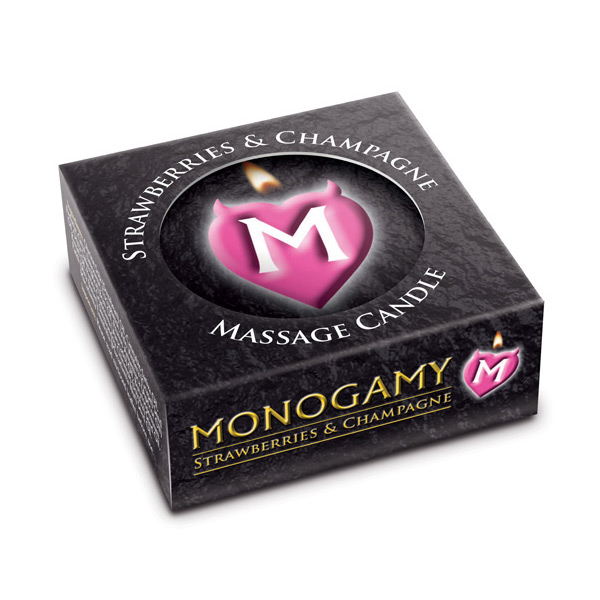 Monogamy Strawberry & Champagne Small Intimate Candle 25g Monogamy Strawberry & Champagne Small Intimate Candle 25g