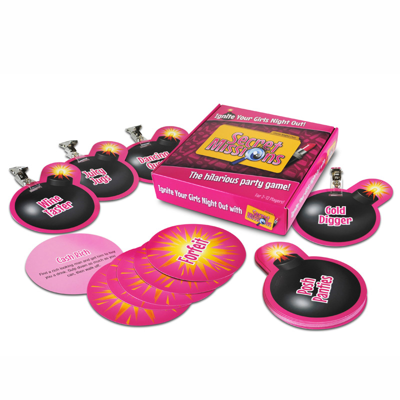Sex Missions - Girlie Nights Game Sex Missions - Girlie Nights Game