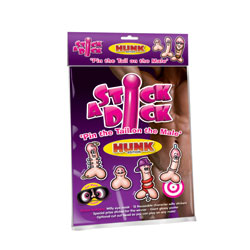 Stok een Pin Dick de staart op de man